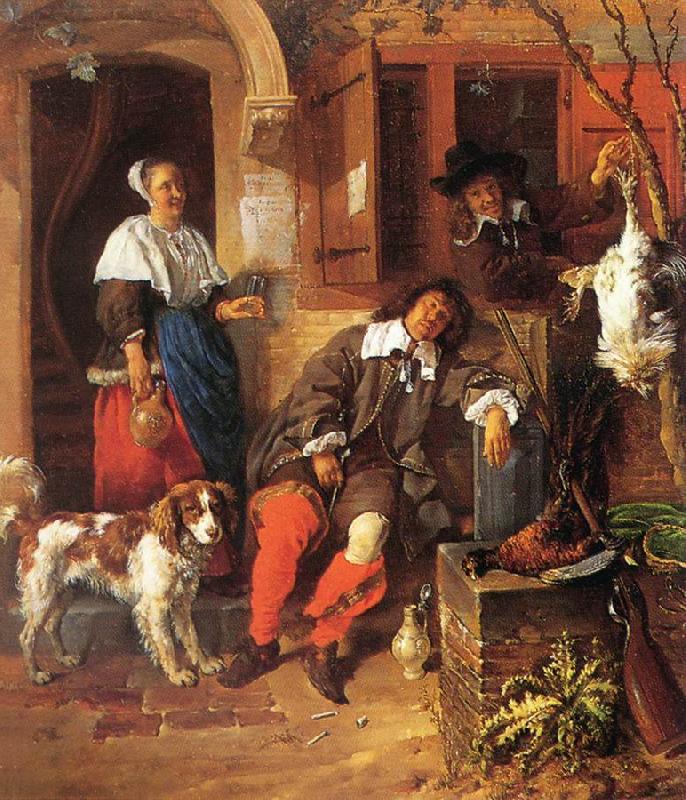 The Sleeping Sportsman afg, METSU, Gabriel